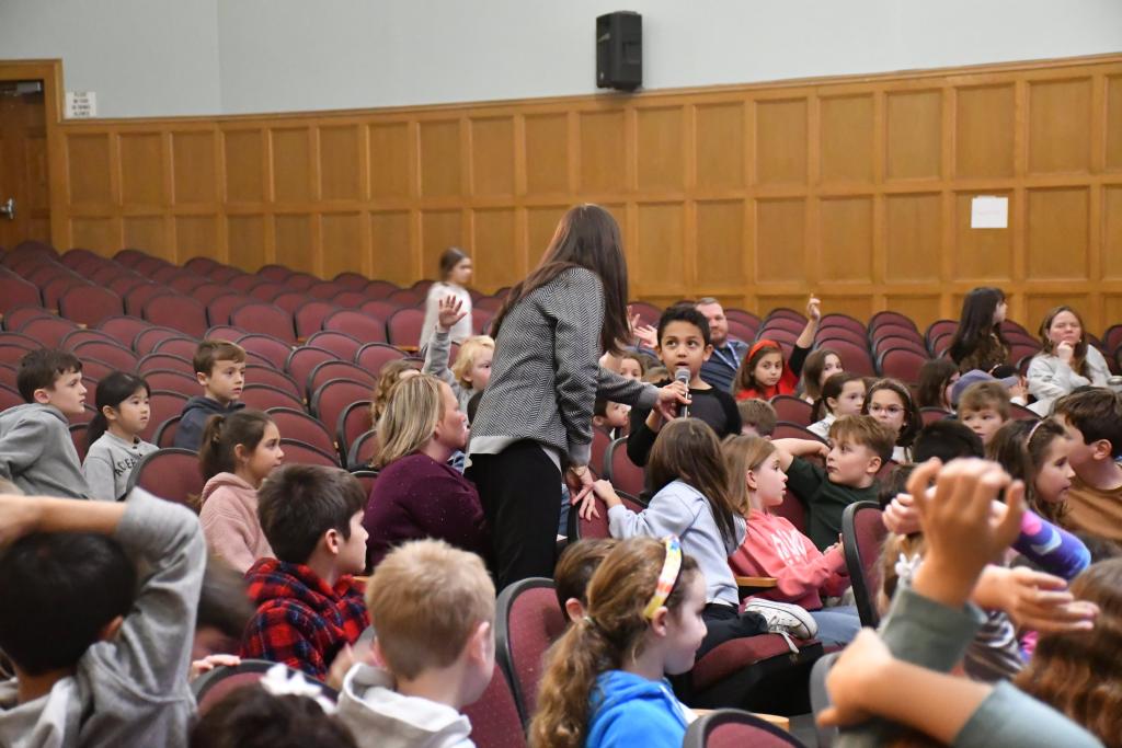 Garden Cityundefineds Stewart School celebrates Disability Awareness Month with inclusive activities and service dog visit